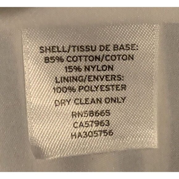 Halogen Womens Blue White Striped Straight Pencil Skirt Size 14 Lined Classy - Picture 16 of 16